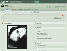 Tablet Screenshot of anuu.deviantart.com