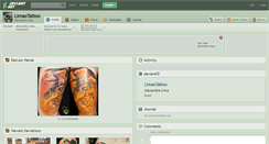 Desktop Screenshot of limaotattoo.deviantart.com