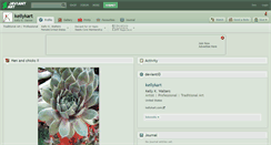 Desktop Screenshot of kellykart.deviantart.com