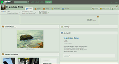 Desktop Screenshot of in-a-picture-frame.deviantart.com