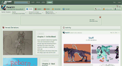 Desktop Screenshot of feral101.deviantart.com