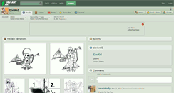 Desktop Screenshot of eonkid.deviantart.com