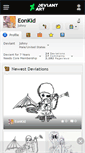 Mobile Screenshot of eonkid.deviantart.com