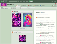 Tablet Screenshot of bestofmlp.deviantart.com