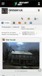 Mobile Screenshot of gh0stm1ck.deviantart.com