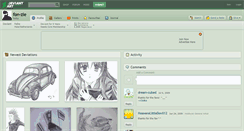 Desktop Screenshot of fon-zie.deviantart.com