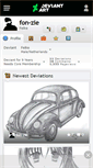 Mobile Screenshot of fon-zie.deviantart.com