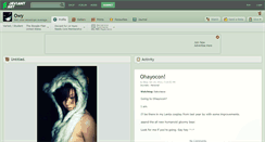 Desktop Screenshot of owy.deviantart.com