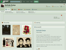 Tablet Screenshot of earlinde-enelya.deviantart.com