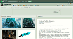 Desktop Screenshot of kuronan-kun.deviantart.com