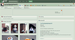 Desktop Screenshot of canyoustakemyheart01.deviantart.com