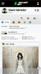 Mobile Screenshot of black-labrador.deviantart.com