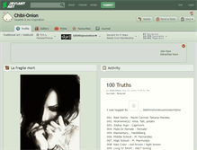 Tablet Screenshot of chibi-onion.deviantart.com
