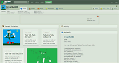 Desktop Screenshot of creamhot80.deviantart.com