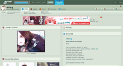 Desktop Screenshot of anna-g.deviantart.com