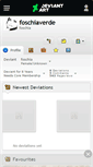 Mobile Screenshot of foschiaverde.deviantart.com