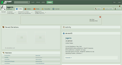 Desktop Screenshot of jogerm.deviantart.com