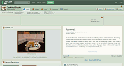 Desktop Screenshot of darkwolfblade.deviantart.com