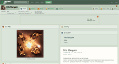 Desktop Screenshot of hitostargate.deviantart.com