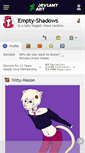 Mobile Screenshot of empty-shadows.deviantart.com