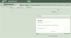 Desktop Screenshot of mariatheunknown.deviantart.com