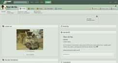 Desktop Screenshot of fleur-de-liss.deviantart.com