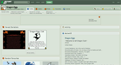 Desktop Screenshot of dragon-eggs.deviantart.com