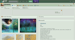 Desktop Screenshot of mimustock.deviantart.com