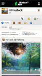 Mobile Screenshot of mimustock.deviantart.com