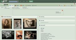 Desktop Screenshot of pin-up.deviantart.com