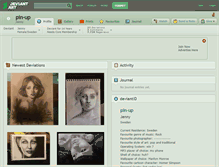 Tablet Screenshot of pin-up.deviantart.com