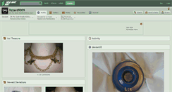 Desktop Screenshot of lizzard9009.deviantart.com