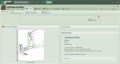 Desktop Screenshot of nothingeverything.deviantart.com