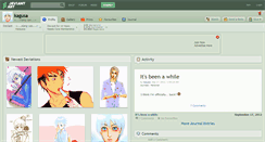 Desktop Screenshot of kagusa.deviantart.com