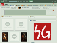 Tablet Screenshot of gesell.deviantart.com
