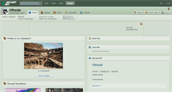 Desktop Screenshot of ofthedal.deviantart.com