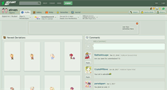 Desktop Screenshot of eivven.deviantart.com