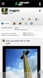Mobile Screenshot of maggots.deviantart.com