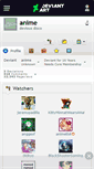 Mobile Screenshot of anime.deviantart.com