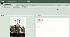 Desktop Screenshot of investigation.deviantart.com