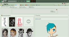 Desktop Screenshot of edgefan.deviantart.com