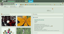 Desktop Screenshot of angrysmurflovescake.deviantart.com