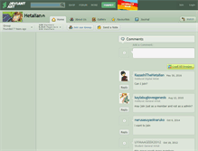 Tablet Screenshot of hetalian.deviantart.com