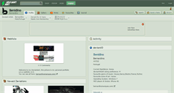 Desktop Screenshot of benidino.deviantart.com