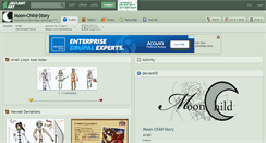 Desktop Screenshot of moon-child-story.deviantart.com