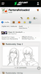 Mobile Screenshot of panterareloaded.deviantart.com