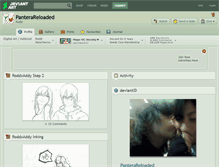 Tablet Screenshot of panterareloaded.deviantart.com