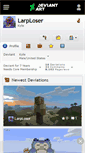 Mobile Screenshot of larploser.deviantart.com
