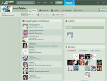 Tablet Screenshot of amixtaiki.deviantart.com