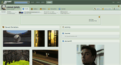 Desktop Screenshot of colonel-juhziz.deviantart.com